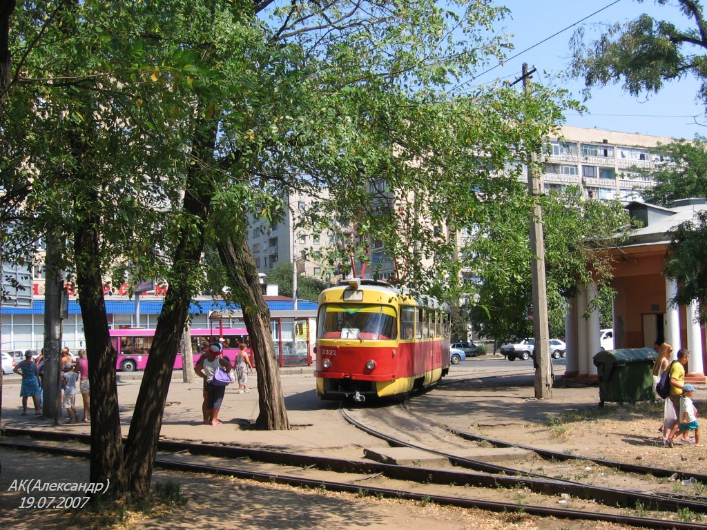 Одесса, Tatra T3SU № 3322; Одесса — Конечные станции