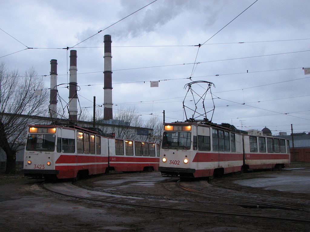 Санкт-Петербург, ЛВС-86К № 3425; Санкт-Петербург, ЛВС-86К № 3402