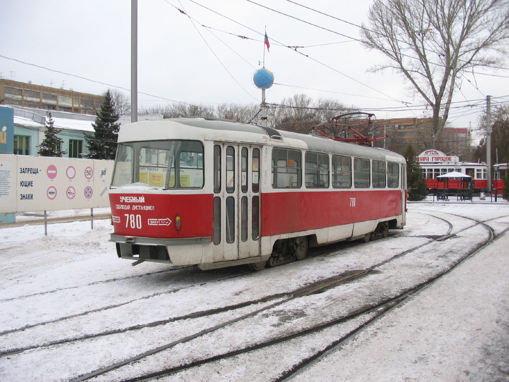 Samara, Tatra T3SU (2-door) Nr 780; Samara — Gorodskoye tramway depot