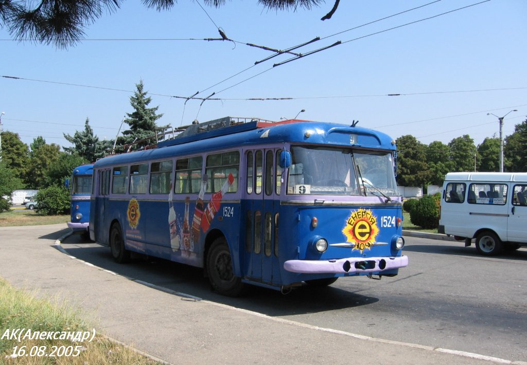 Крымский троллейбус, Škoda 9Tr19 № 1524