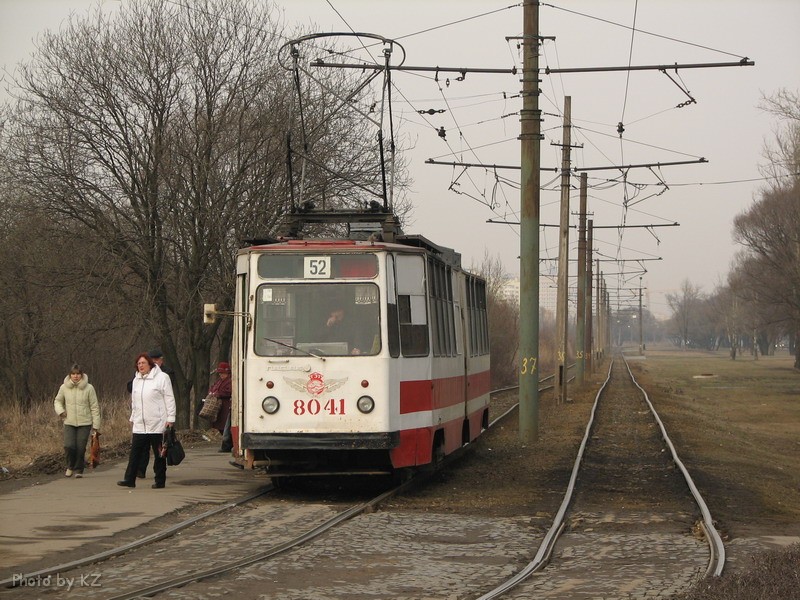 Санкт Петербург, ЛВС-86К № 8041