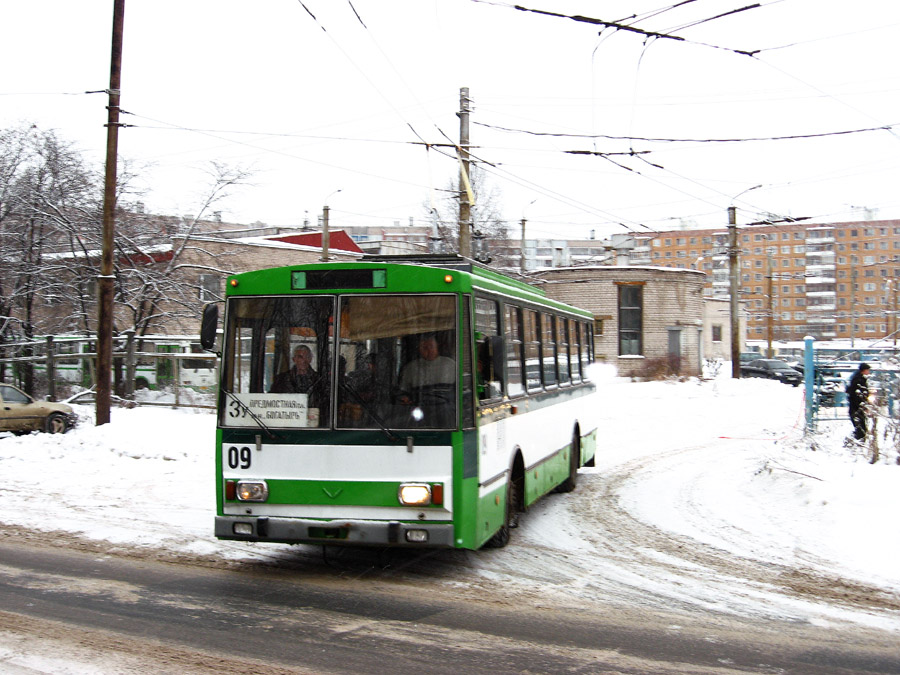 Архангельск, Škoda 14Tr08/6 № 09; Архангельск — Восстановление троллейбусного движения 2007