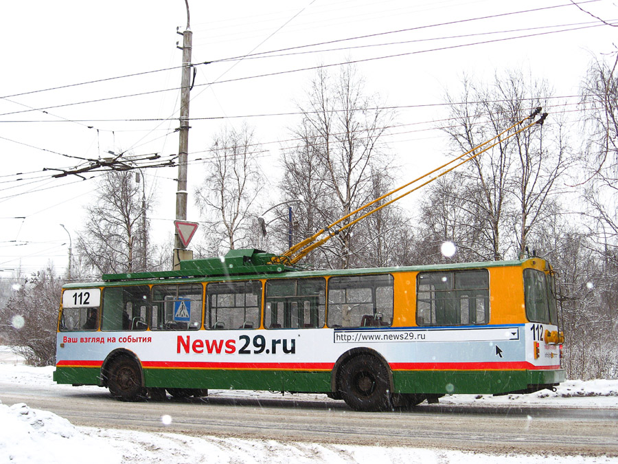 Архангельск, ВМЗ-170 № 112; Архангельск — Восстановление троллейбусного движения 2007