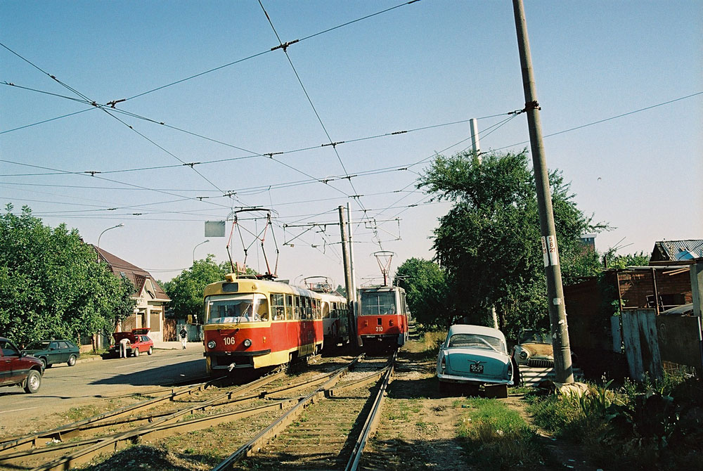 Краснодар, Tatra T3SU № 106; Краснодар, 71-605 (КТМ-5М3) № 310