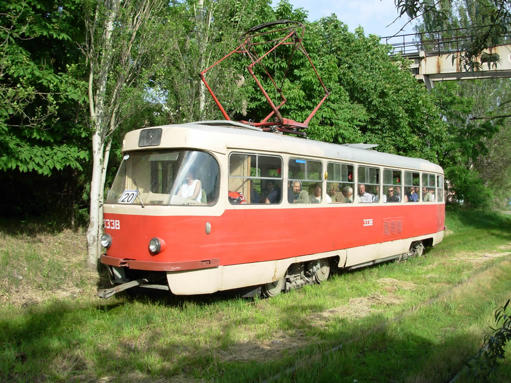 Одесса, Tatra T3SU (двухдверная) № 3338
