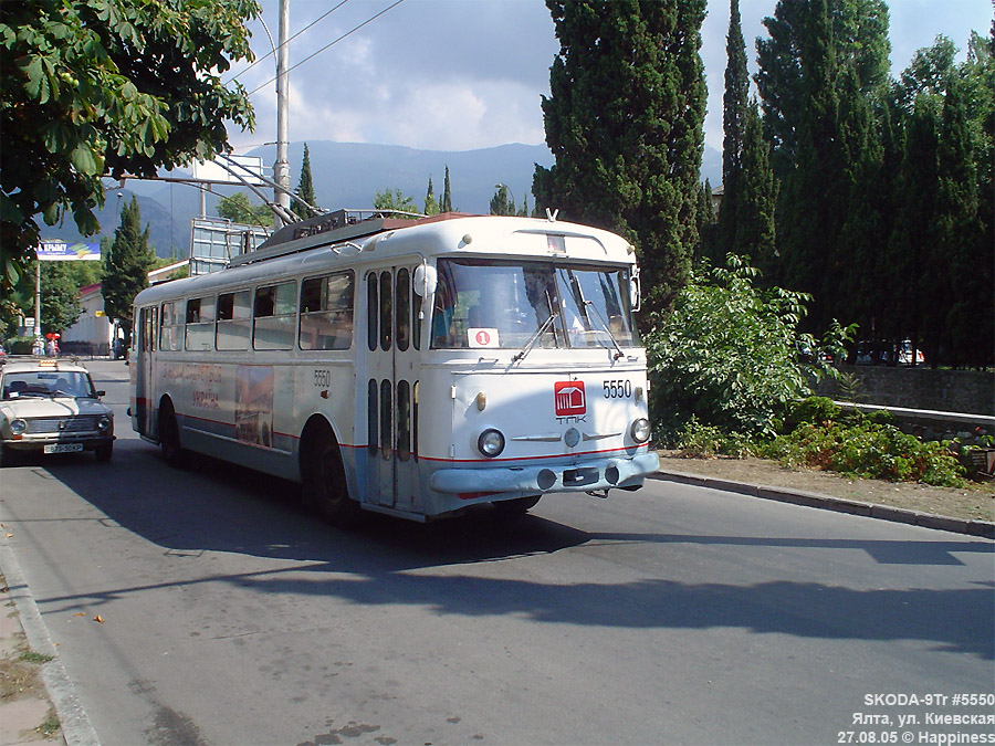 Trolleybus de Crimée, Škoda 9Tr21 N°. 5550