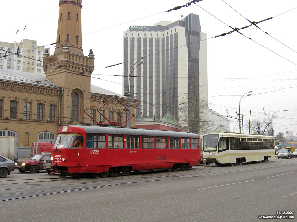 Moskva, Tatra T3SU č. 0228