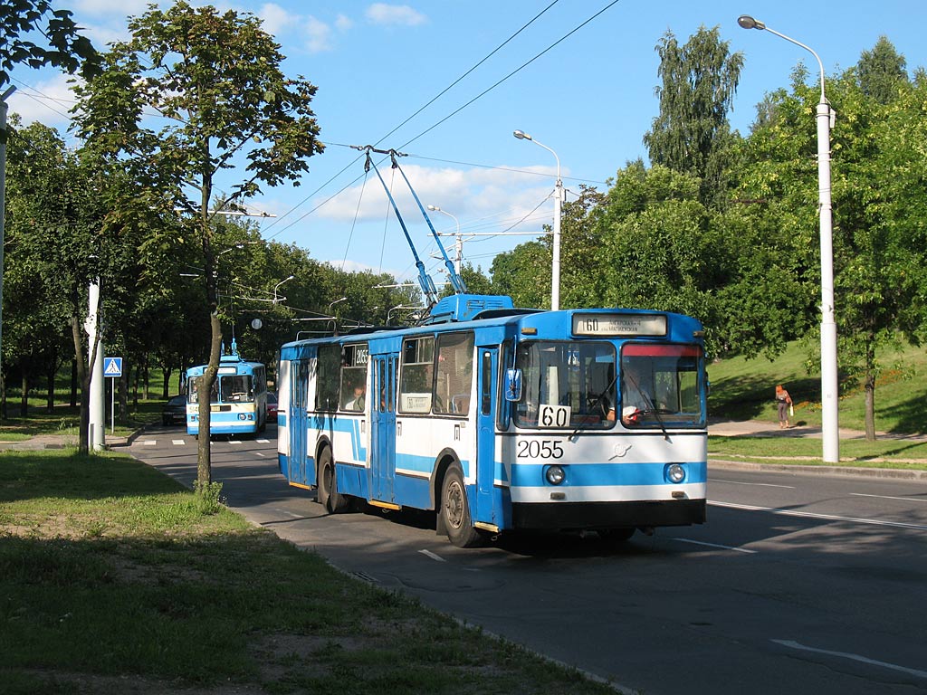 Минск, ЗиУ-682В № 2055
