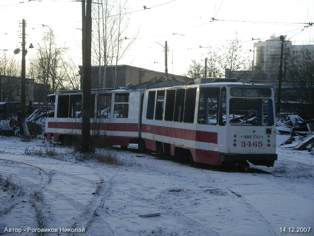 Санкт-Петербург, ЛВС-86К № 3465