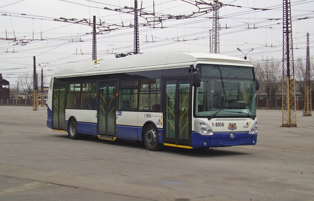 Riga, Škoda 24Tr Irisbus Citelis nr. 1-8056