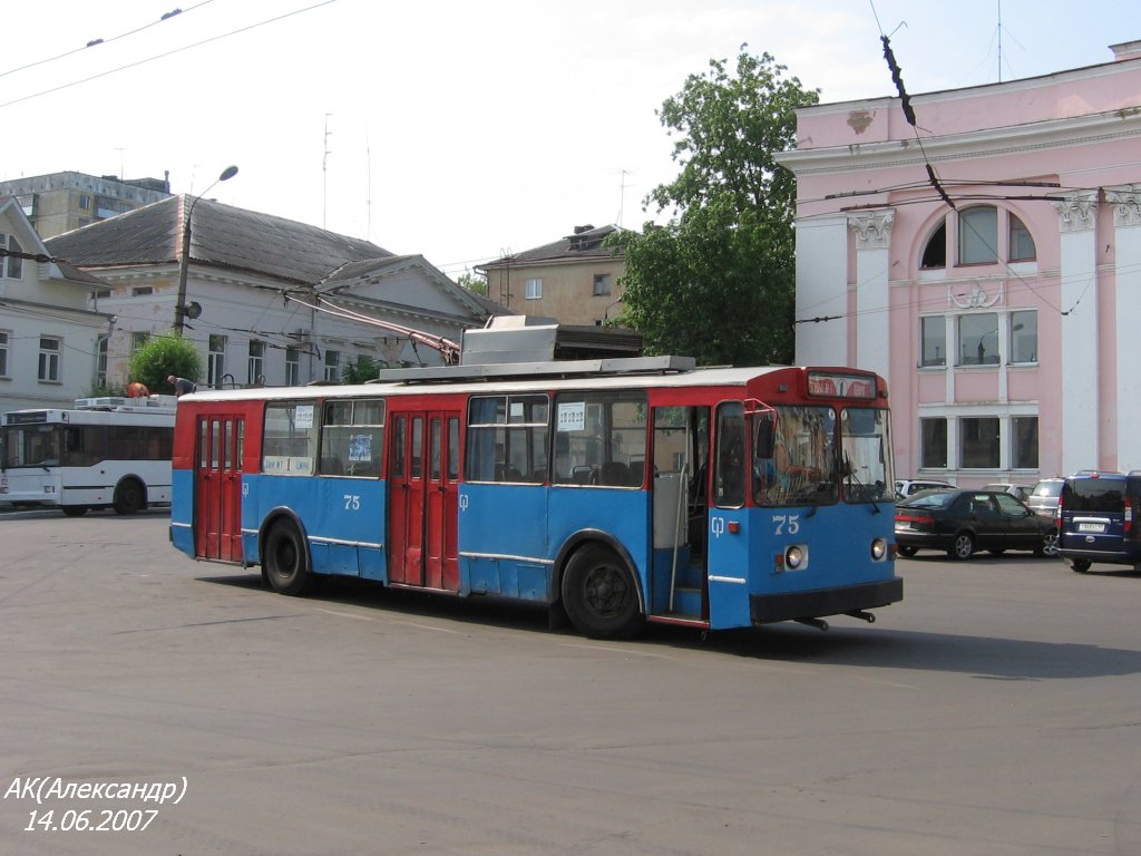 Тверь, ВМЗ-170 № 75; Тверь — Троллейбусные конечные станции и кольца