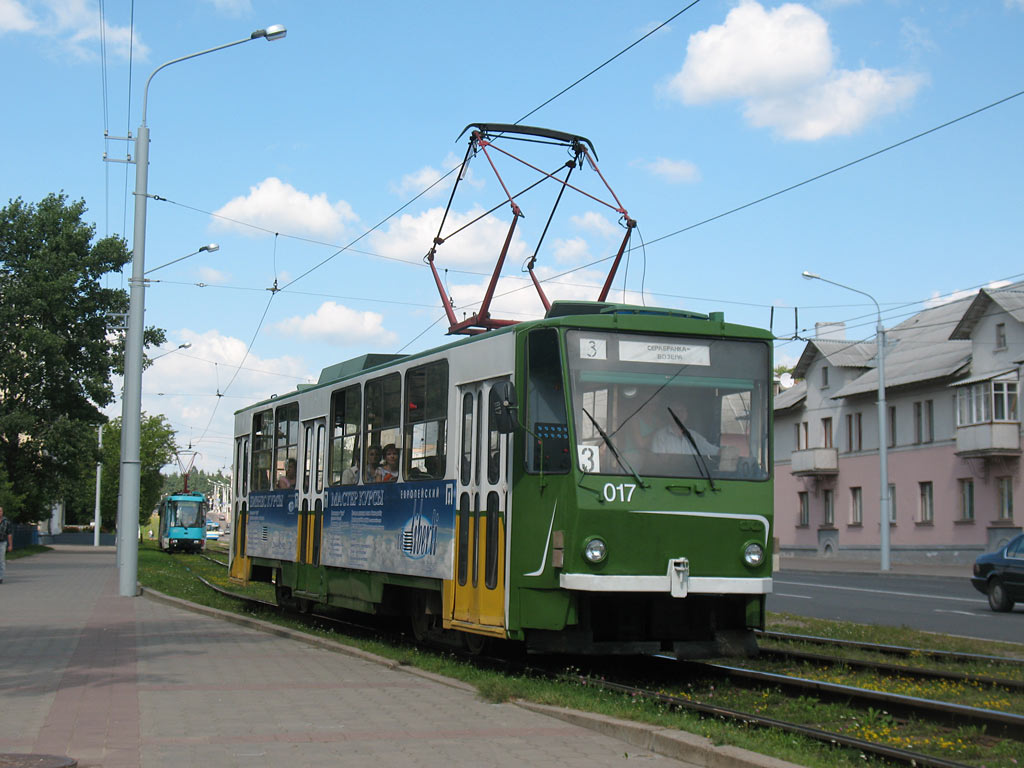 Минск, Tatra T6B5SU № 017