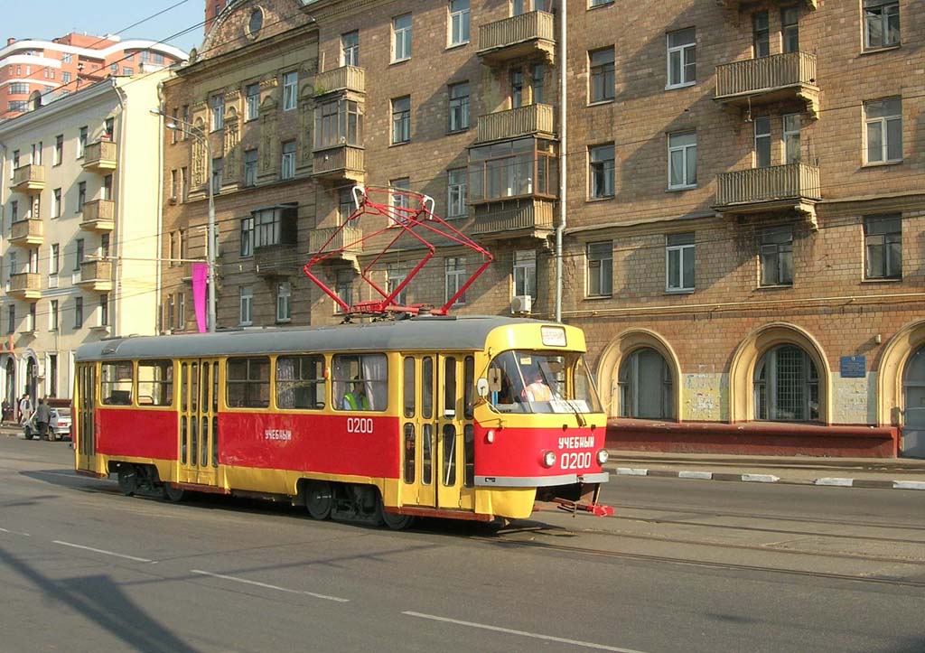 Москва, Tatra T3SU № 0200