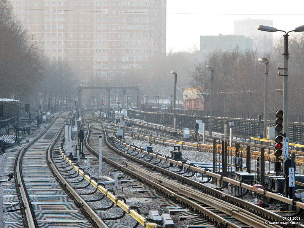Москва — Открытие участка метро «Парк Победы — Строгино» 7 января 2008