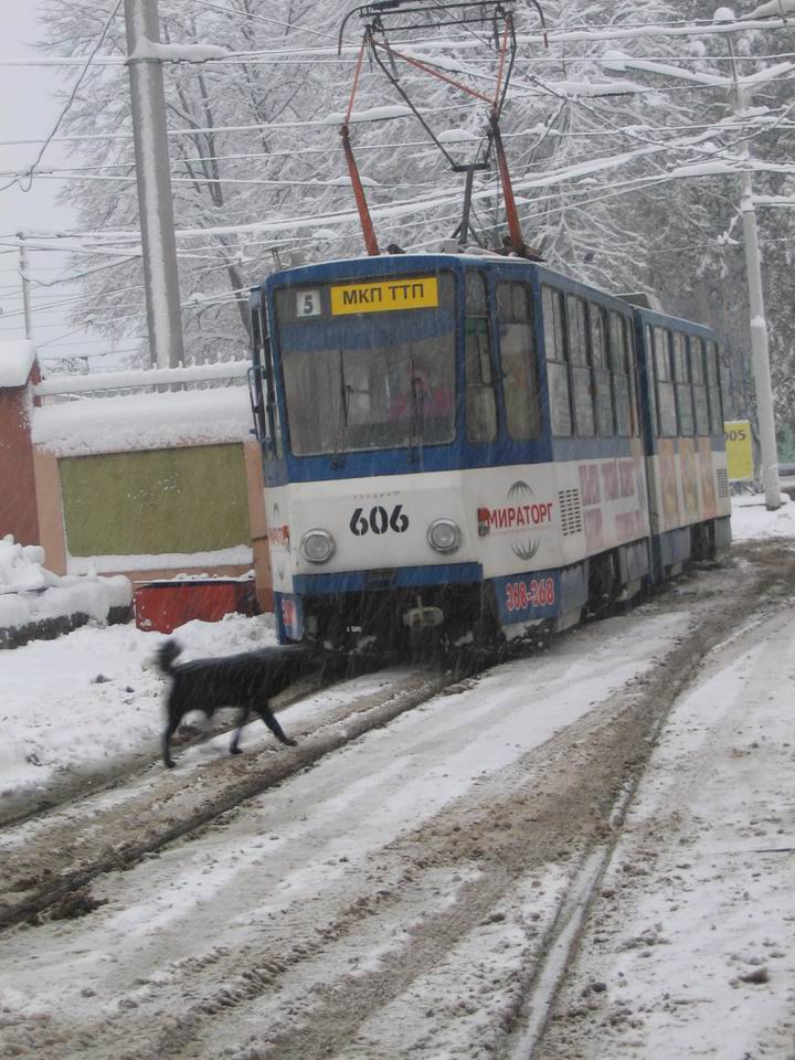 Калининград, Tatra KT4D № 606