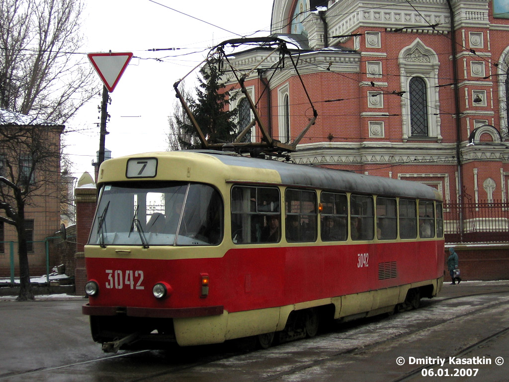 Charków, Tatra T3SU Nr 3042