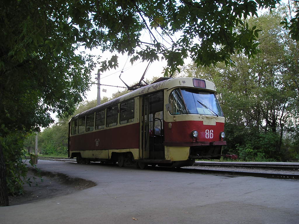 Волжский, Tatra T3SU (двухдверная) № 86