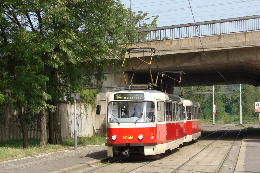 Прага, Tatra T3R.PV № 8159