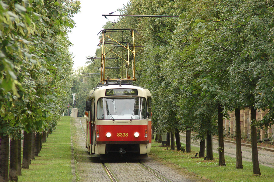 Прага, Tatra T3R.P № 8338