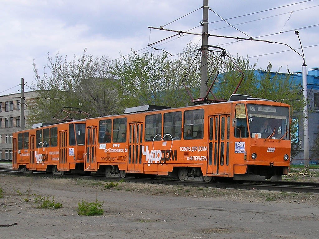 Barnaul, Tatra T6B5SU # 1009