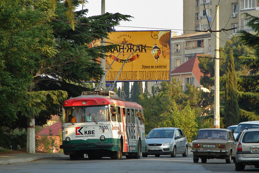 Crimean trolleybus, Škoda 9Tr24 № 7600