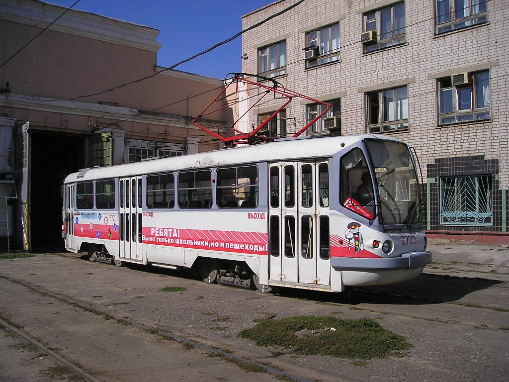 Volgograd, Tatra T3SU # 2723; Volgograd — Depots: [2] Tram depot # 2