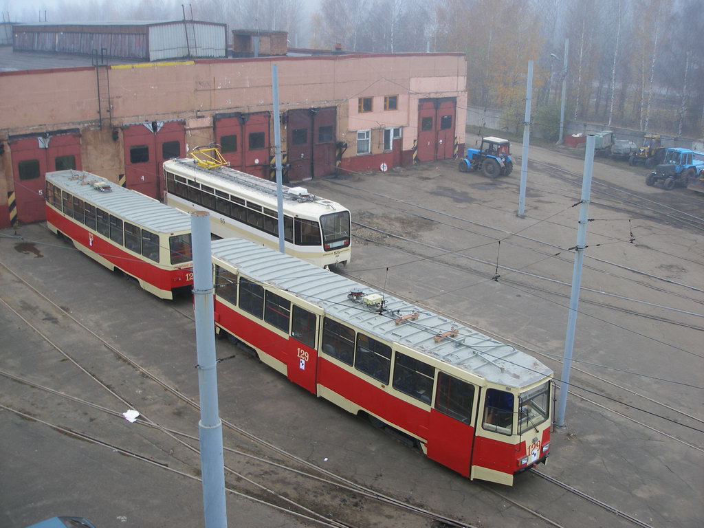 Yaroslavl, 71-605 (KTM-5M3) nr. 129; Yaroslavl, 71-605 (KTM-5M3) nr. 123