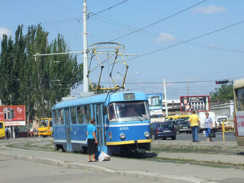 Odesa, Tatra T3R.P № 4086
