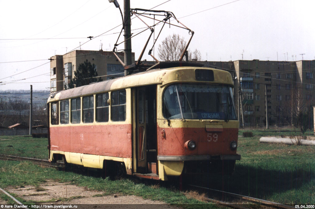 Пятигорск, Tatra T3SU (двухдверная) № 59
