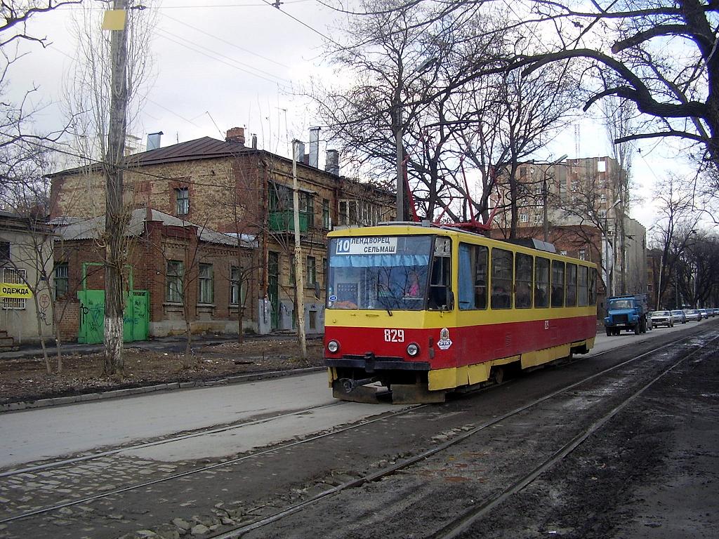 Ростов-на-Дону, Tatra T6B5SU № 829