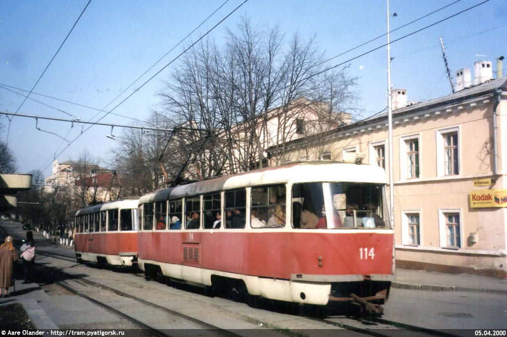 Pyatigorsk, Tatra T3SU nr. 105; Pyatigorsk, Tatra T3SU nr. 114