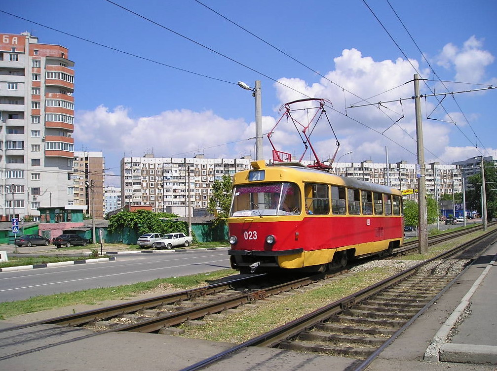 Краснодар, Tatra T3SU № 023