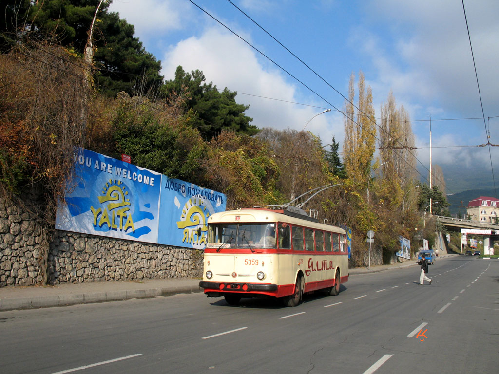 Крымский троллейбус, Škoda 9Tr16 № 5359