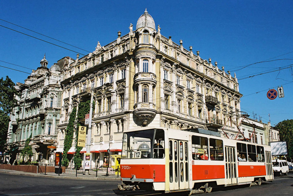 Одесса, Татра-Юг Т6Б5 № 7001