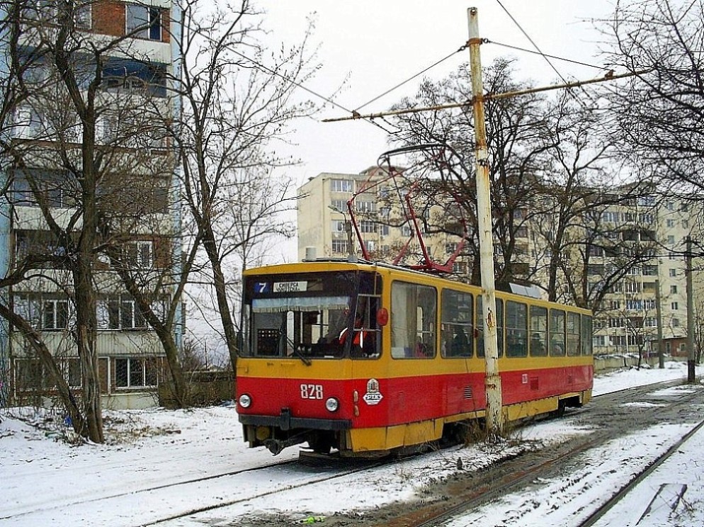 Rostov-na-Donu, Tatra T6B5SU # 828
