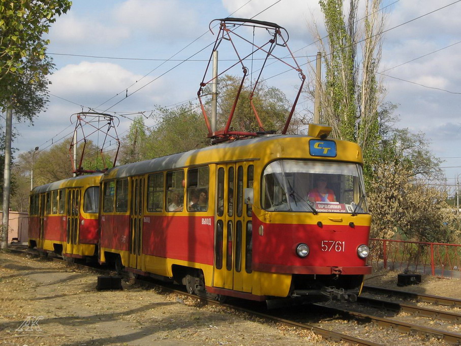Волгоград, Tatra T3SU № 5761; Волгоград, Tatra T3SU № 5762