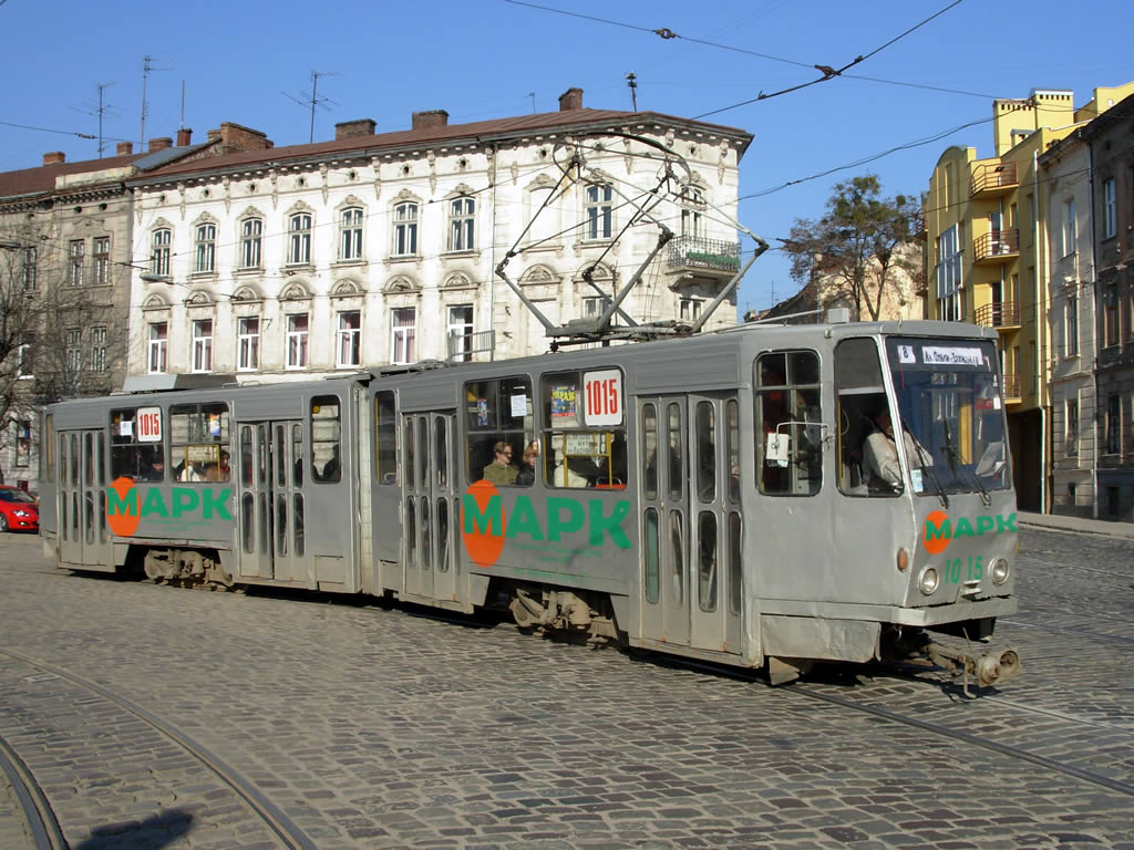 Львов, Tatra KT4SU № 1015