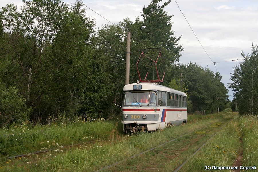 Тверь, Tatra T3SU № 309; Тверь — Тверской трамвай в начале 2000-х гг. (2002 — 2006 гг.)