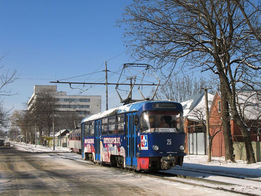 Pyatigorsk, Tatra T4D # 25