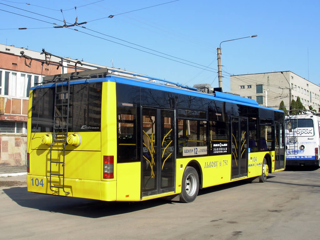 Lviv, LAZ E183D1 č. 104