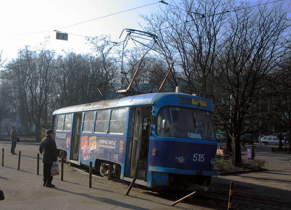 Калининград, Tatra T4D № 515