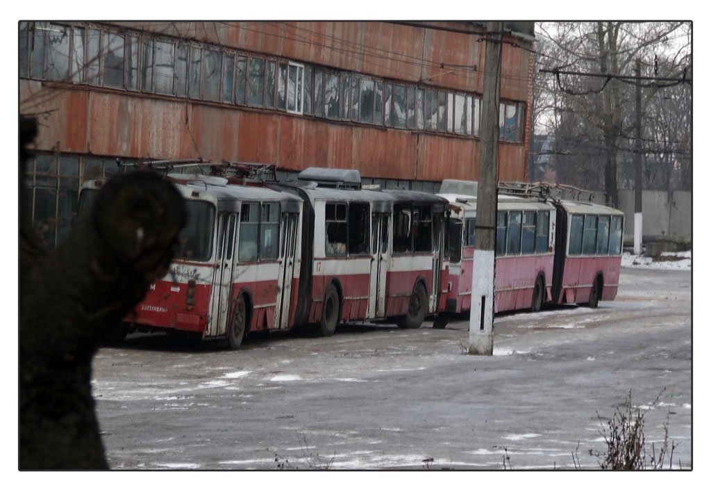 Tver, ZiU-620501 № 17; Tver, ZiU-620501 № 14; Tver — Trolleybus park