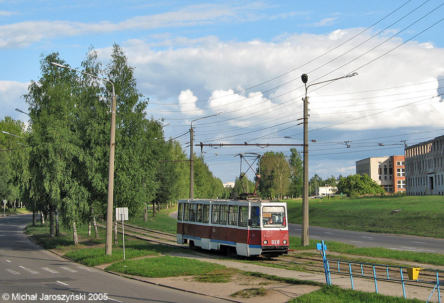 Новополоцк, 71-605 (КТМ-5М3) № 020