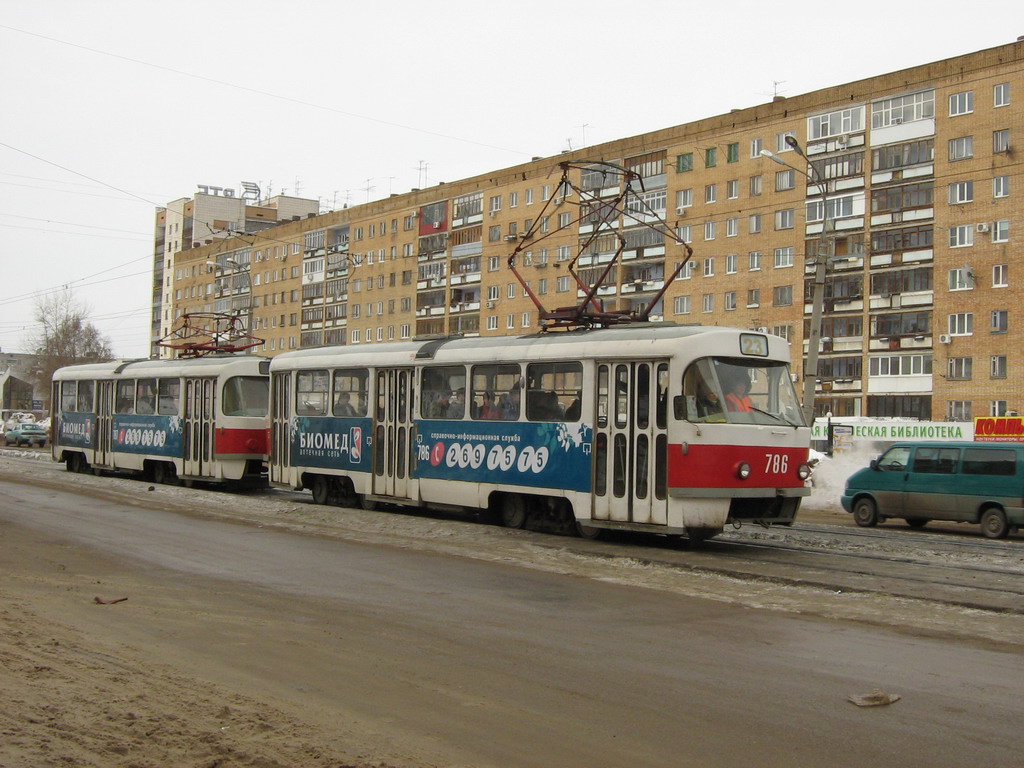 Самара, Tatra T3SU № 786