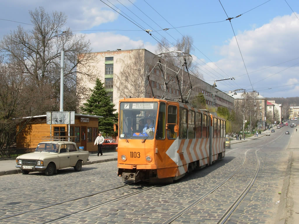 Lviv, Tatra KT4SU č. 1103