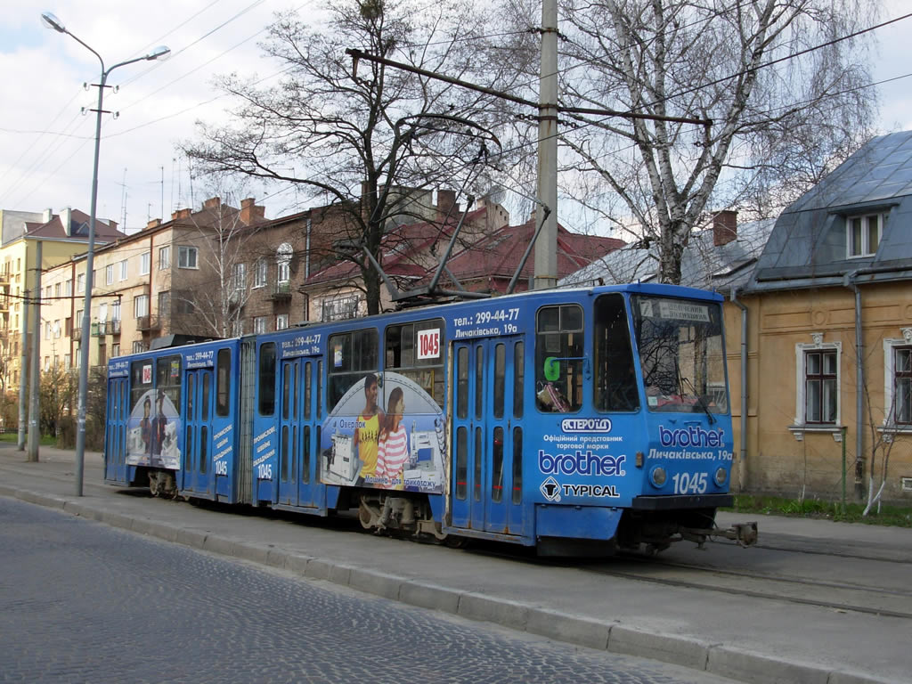 Lwów, Tatra KT4SU Nr 1045
