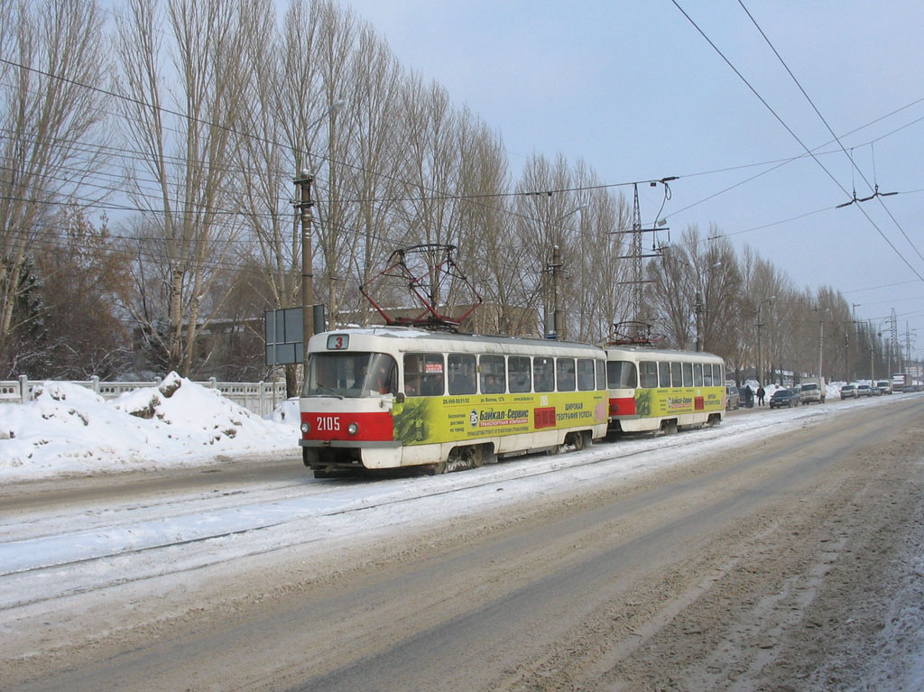 Samara, Tatra T3SU N°. 2105