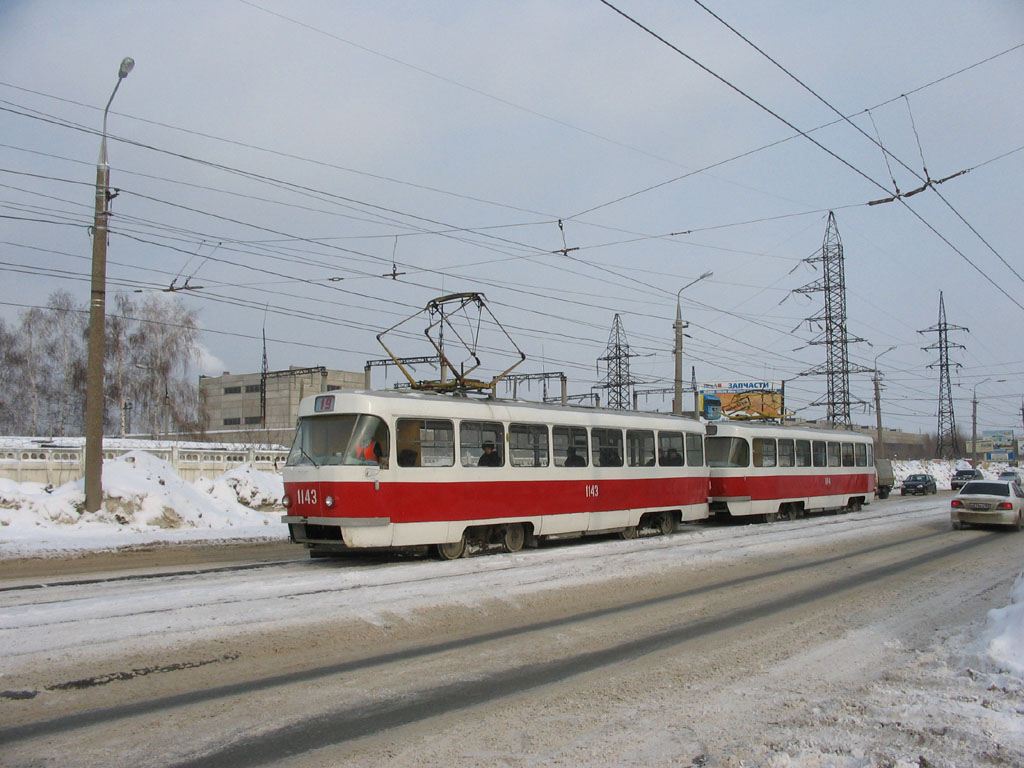 Samara, Tatra T3SU (2-door) № 1143