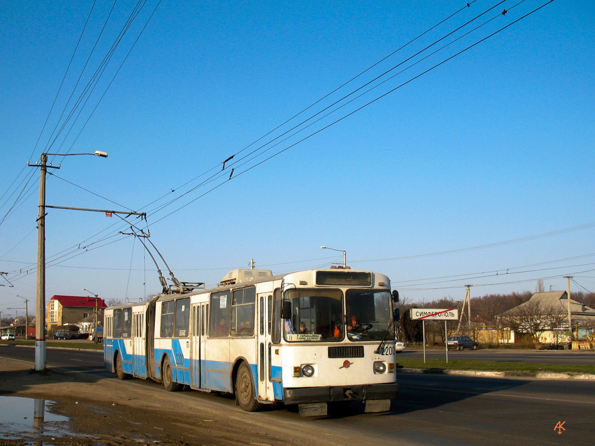 Krymo troleibusai, ZiU-620501 nr. 2200