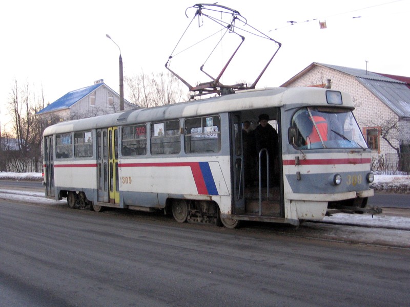 Tver, Tatra T3SU Nr 309